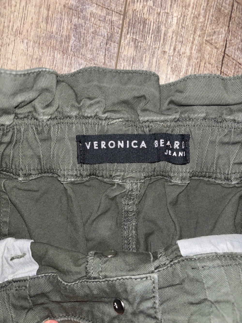 Veronica Beard Tedi Tapered High Rise Pant - Picture 4 of 5